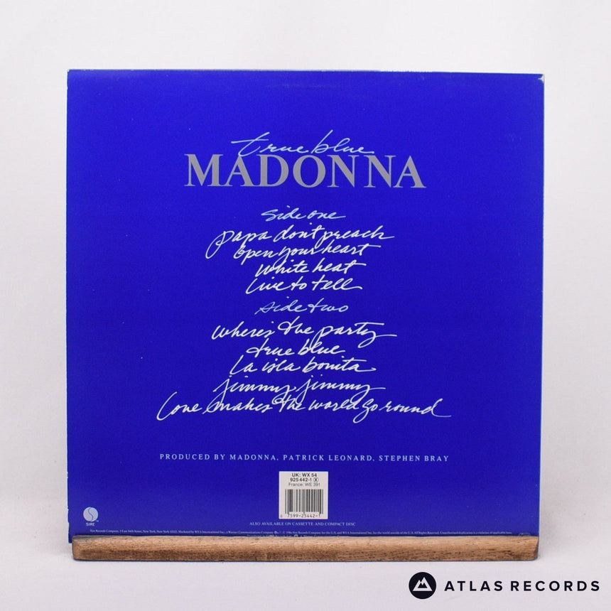 Madonna - True Blue - LP Vinyl Record - EX/EX