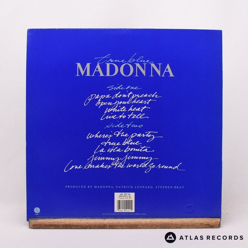 Madonna - True Blue - LP Vinyl Record - EX/VG+