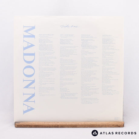Madonna - True Blue - A3 B2 LP Vinyl Record - EX/VG+