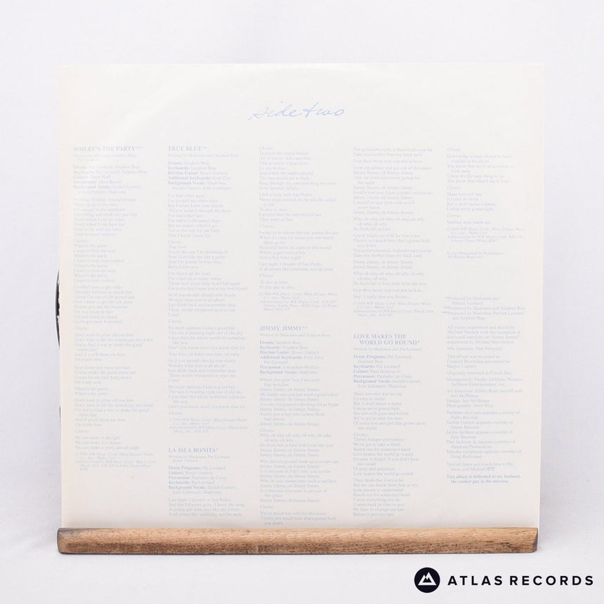 Madonna - True Blue - LP Vinyl Record - VG+/EX