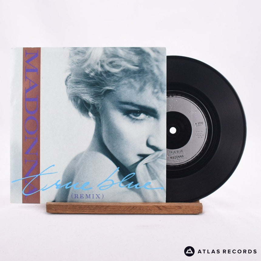 Madonna True Blue 7" Vinyl Record - Front Cover & Record