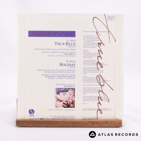 Madonna - True Blue - 7" Vinyl Record - EX/VG+