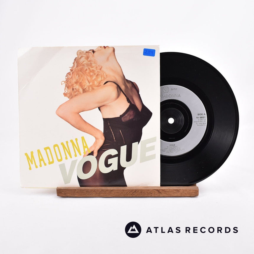 Madonna Vogue 7" Vinyl Record - Front Cover & Record