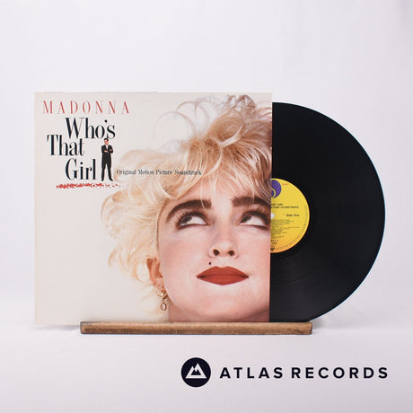 Madonna Who's That Girl LP Vinyl Record - Front Cover & Record