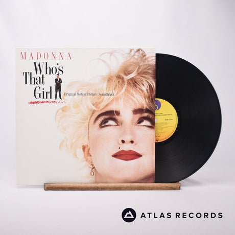 Madonna Who's That Girl LP Vinyl Record - Front Cover & Record