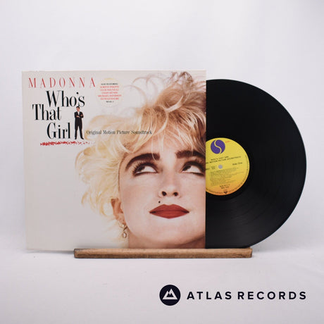 Madonna Who's That Girl LP Vinyl Record - Front Cover & Record