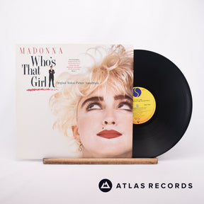Madonna Who's That Girl LP Vinyl Record - Front Cover & Record