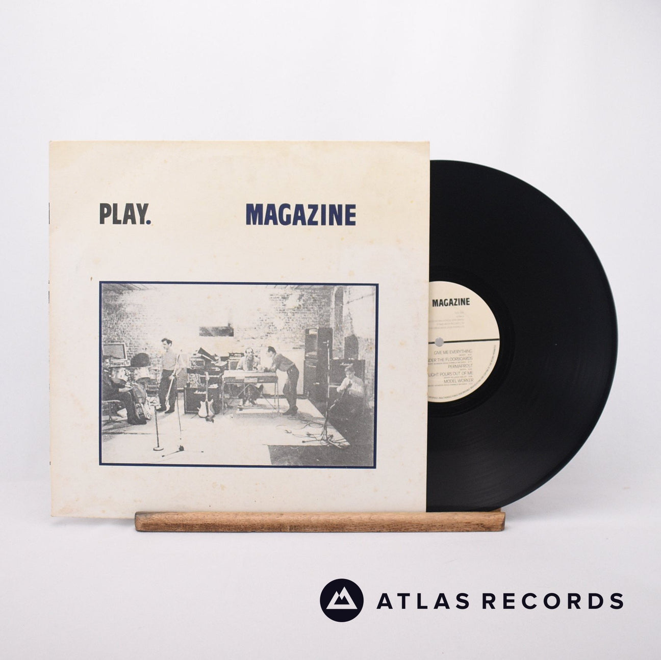 Magazine Play LP Vinyl Record - Front Cover & Record