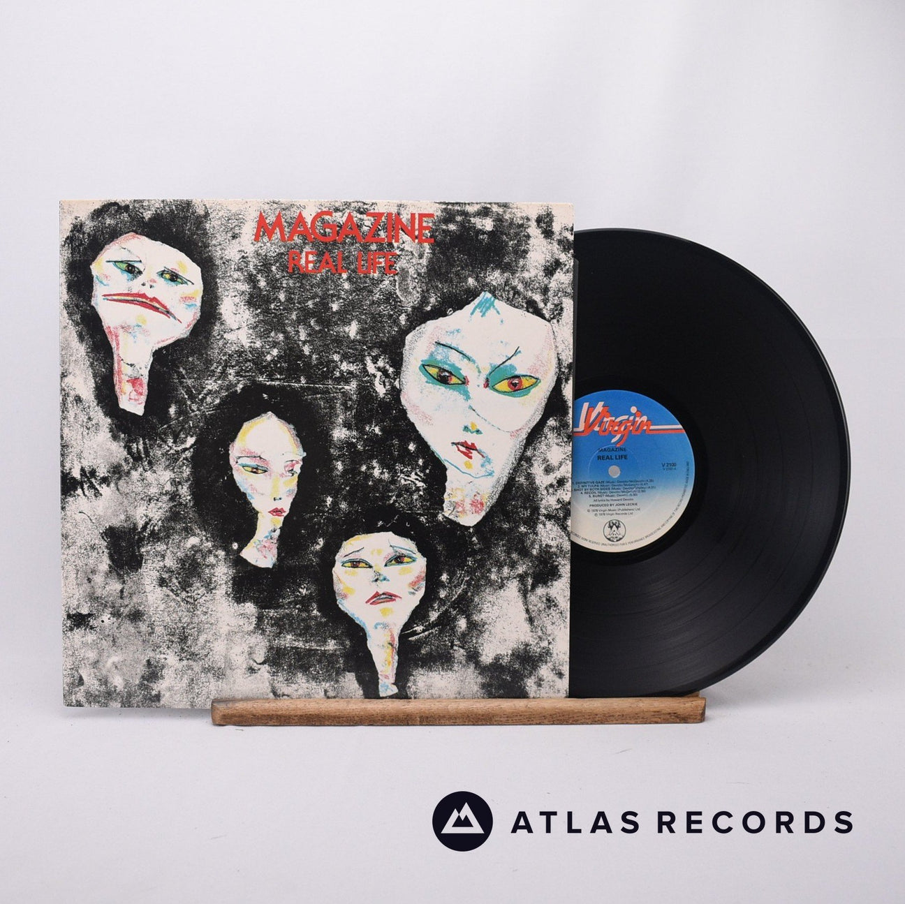 Magazine Real Life LP Vinyl Record - Front Cover & Record