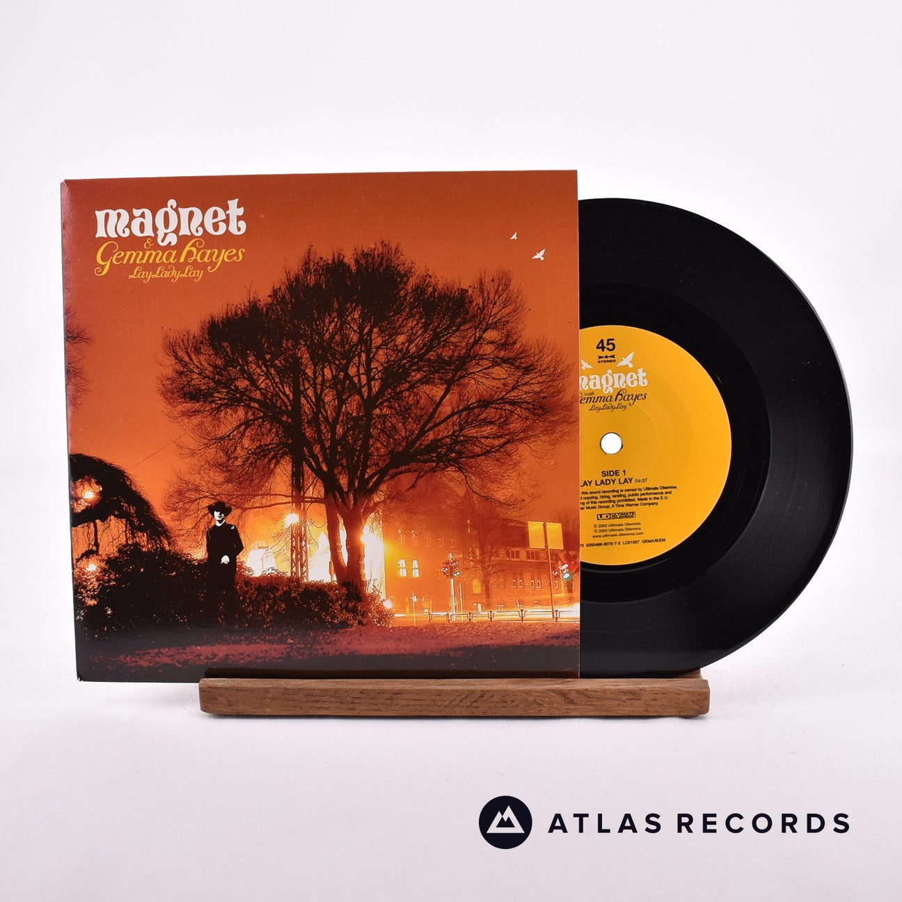 Magnet Lay Lady Lay 7" Vinyl Record - Front Cover & Record