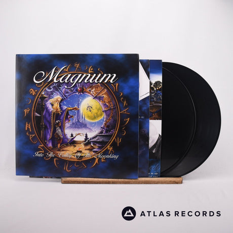 Magnum Into The Valley Of The Moonking 2 x LP Vinyl Record - Front Cover & Record