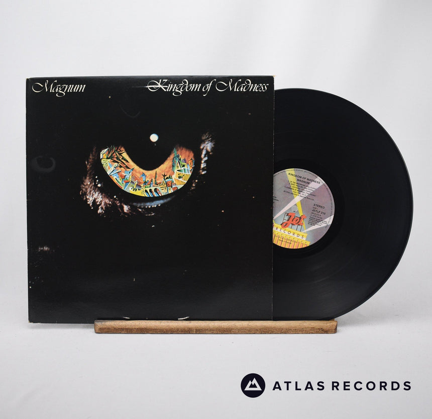 Magnum Kingdom Of Madness LP Vinyl Record - Front Cover & Record