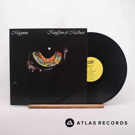 Magnum Kingdom Of Madness LP Vinyl Record - Front Cover & Record