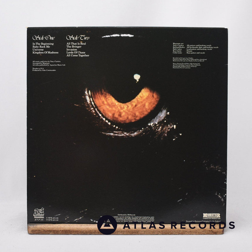 Magnum - Kingdom Of Madness - LP Vinyl Record - VG+/EX