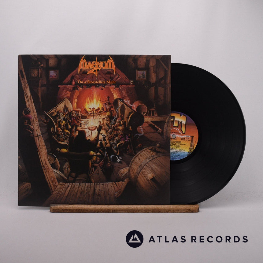 Magnum On A Storyteller's Night LP Vinyl Record - Front Cover & Record