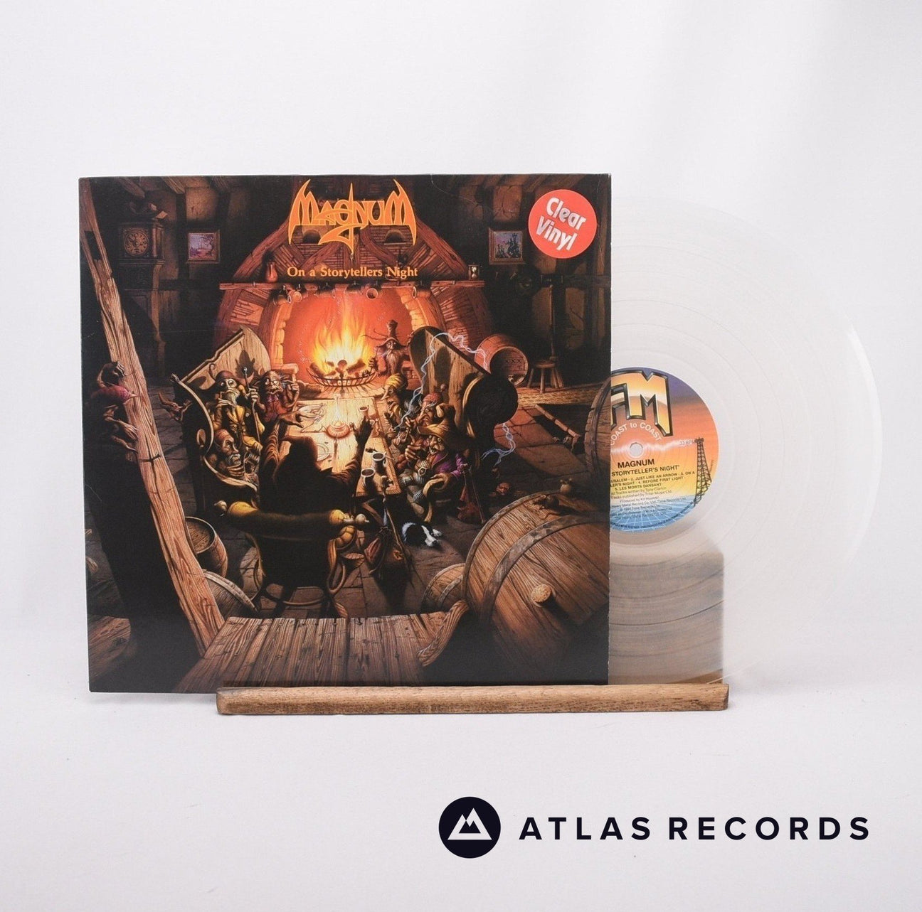 Magnum On A Storyteller's Night LP Vinyl Record - Front Cover & Record
