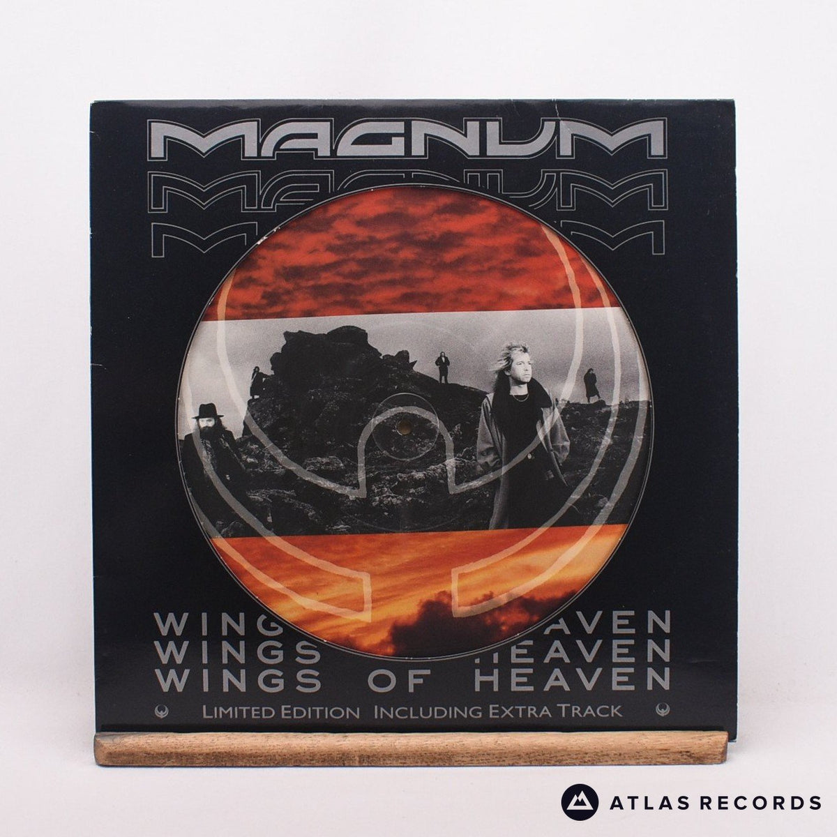 Magnum Wings Of Heaven LP Vinyl Record - Front Cover & Record