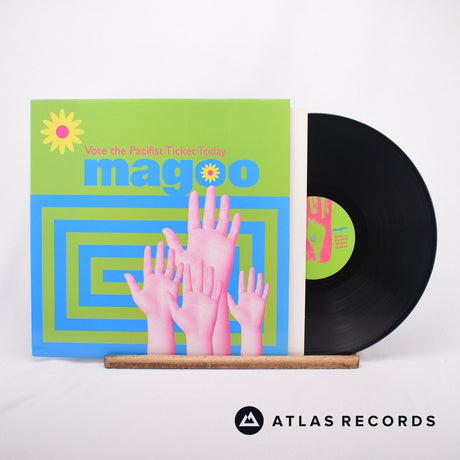 Magoo Vote The Pacifist Ticket Today LP Vinyl Record - Front Cover & Record