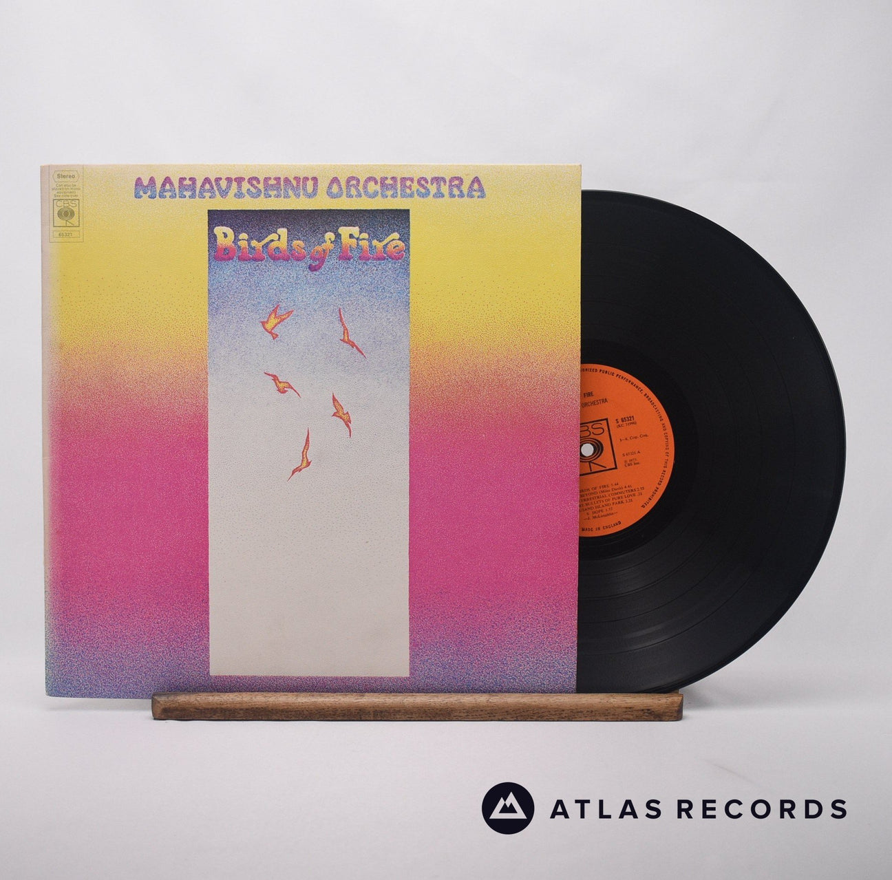 Mahavishnu Orchestra Birds Of Fire LP Vinyl Record - Front Cover & Record