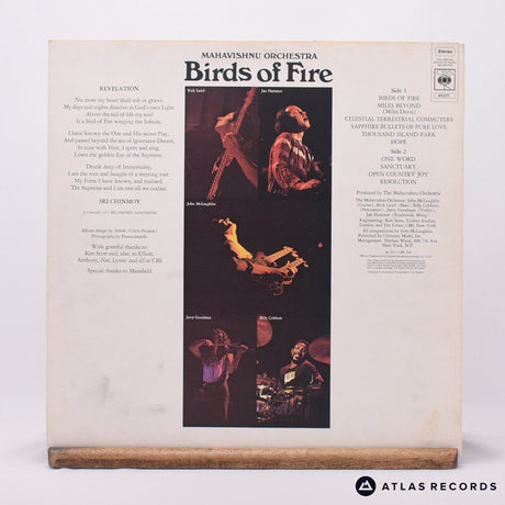 Mahavishnu Orchestra - Birds Of Fire - Textured Sleeve LP Vinyl Record - VG+/EX