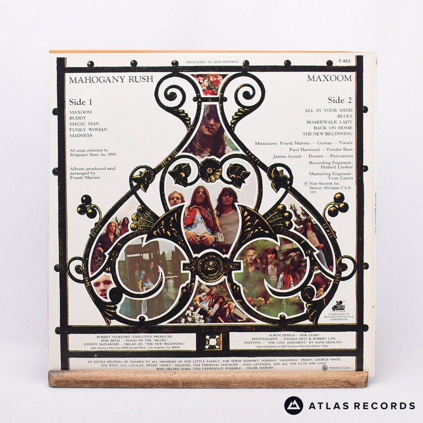 Mahogany Rush - Maxoom - Reissue Us AS BS LP Vinyl Record - VG+/EX