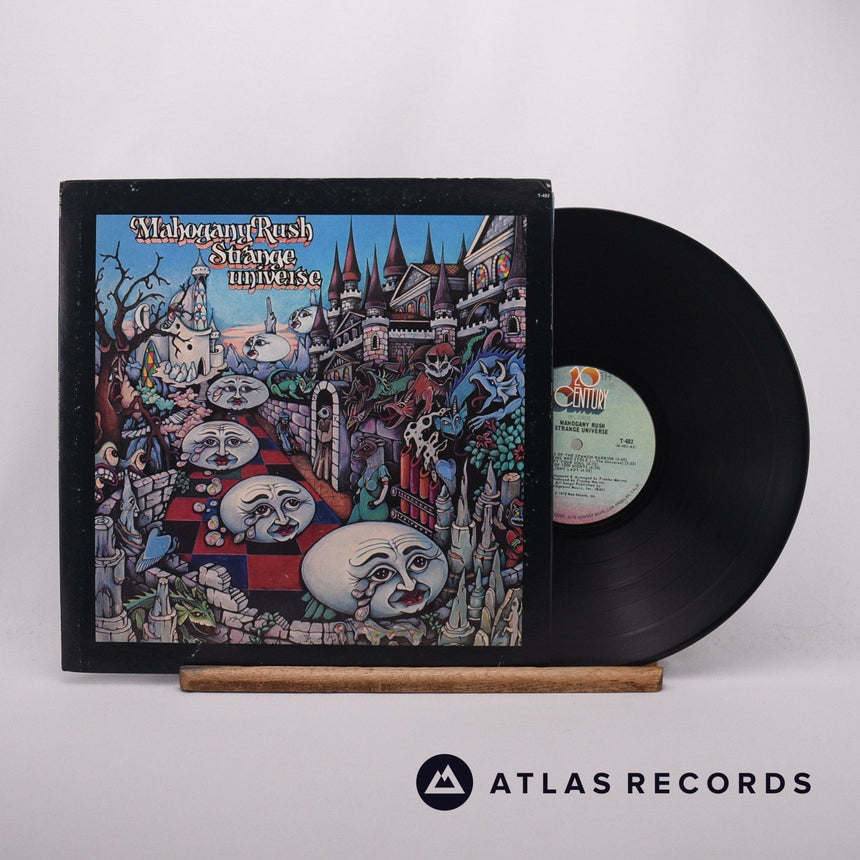 Mahogany Rush Strange Universe LP Vinyl Record - Front Cover & Record