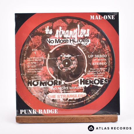 Mal-One Punk Badge 7" Vinyl Record - Front Cover & Record