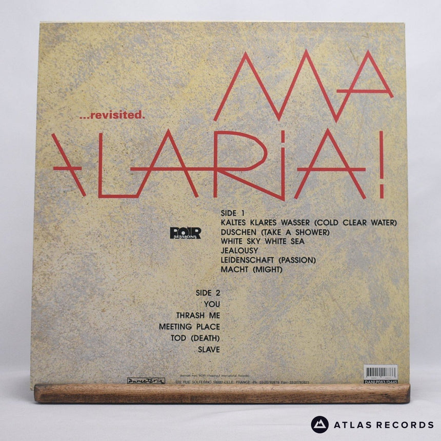 Malaria! - ...Revisited. - Insert Reissue LP Vinyl Record - EX/EX