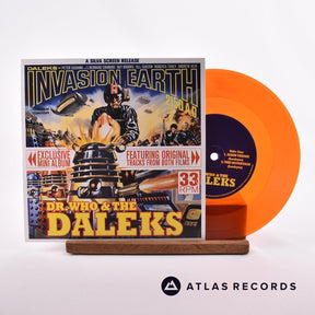 Malcolm Lockyer Dr Who And The Daleks 7" Vinyl Record - Front Cover & Record