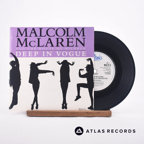 Malcolm McLaren And The House Of McLaren Deep In Vogue 7" Vinyl Record - Front Cover & Record