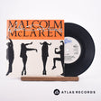 Malcolm McLaren And The Bootzilla Orchestra Waltz Darling 7" Vinyl Record - Front Cover & Record