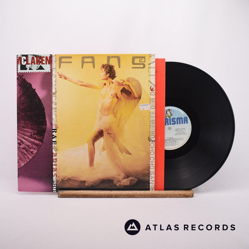 Malcolm McLaren Fans LP Vinyl Record - Front Cover & Record