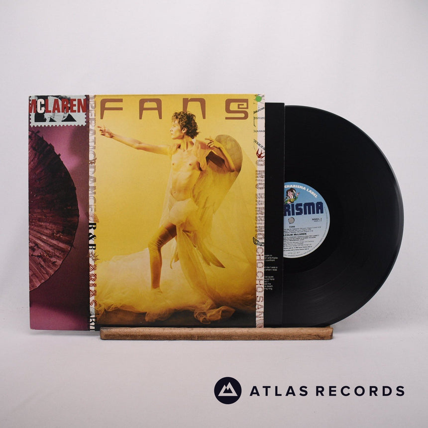 Malcolm McLaren Fans LP Vinyl Record - Front Cover & Record