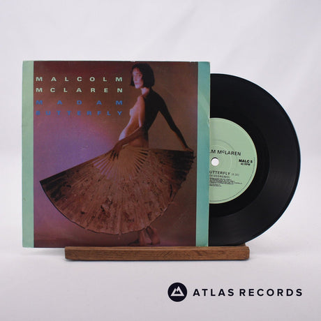 Malcolm McLaren Madam Butterfly 7" Vinyl Record - Front Cover & Record