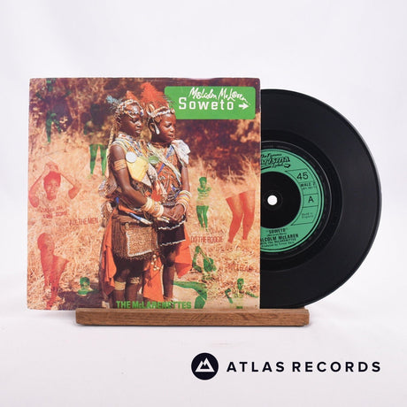 Malcolm McLaren Soweto 7" Vinyl Record - Front Cover & Record