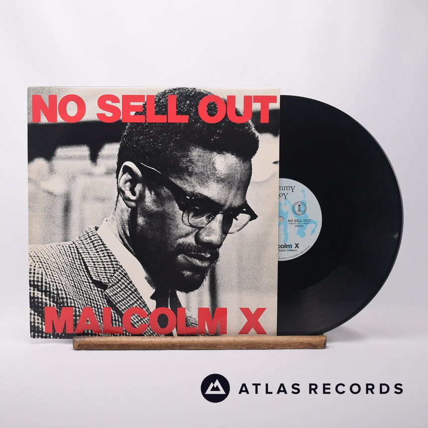 Malcolm X No Sell Out 12" Vinyl Record - Front Cover & Record