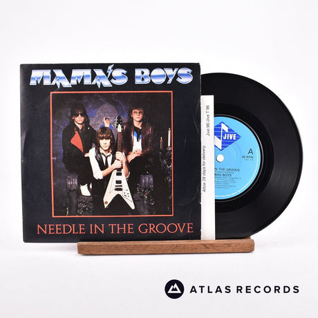 Mama's Boys Needle In The Groove 7" Vinyl Record - Front Cover & Record