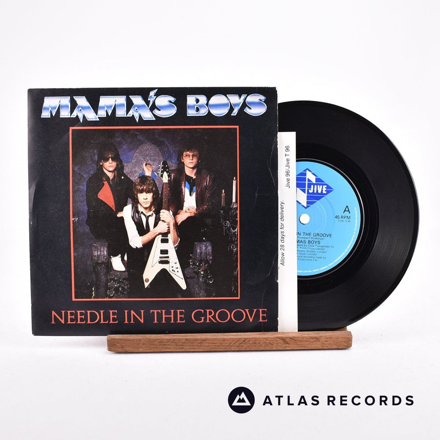 Mama's Boys Needle In The Groove 7" Vinyl Record - Front Cover & Record