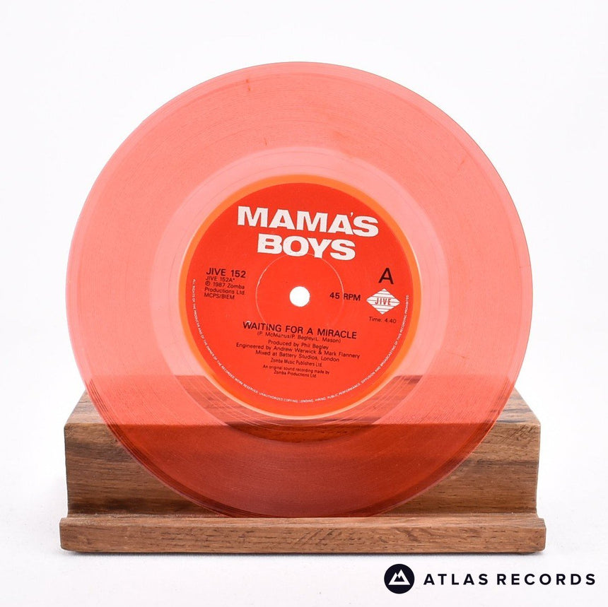 Mama's Boys - Waiting For A Miracle - 7" Vinyl Record - EX/VG+