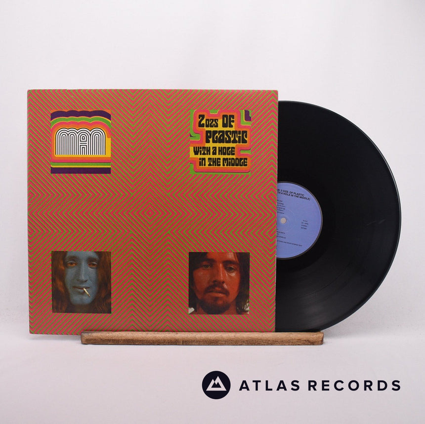 Man 2 Ozs. Of Plastic With A Hole In The Middle LP Vinyl Record - Front Cover & Record