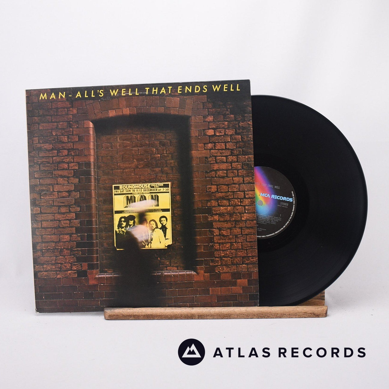 Man All's Well That Ends Well LP Vinyl Record - Front Cover & Record