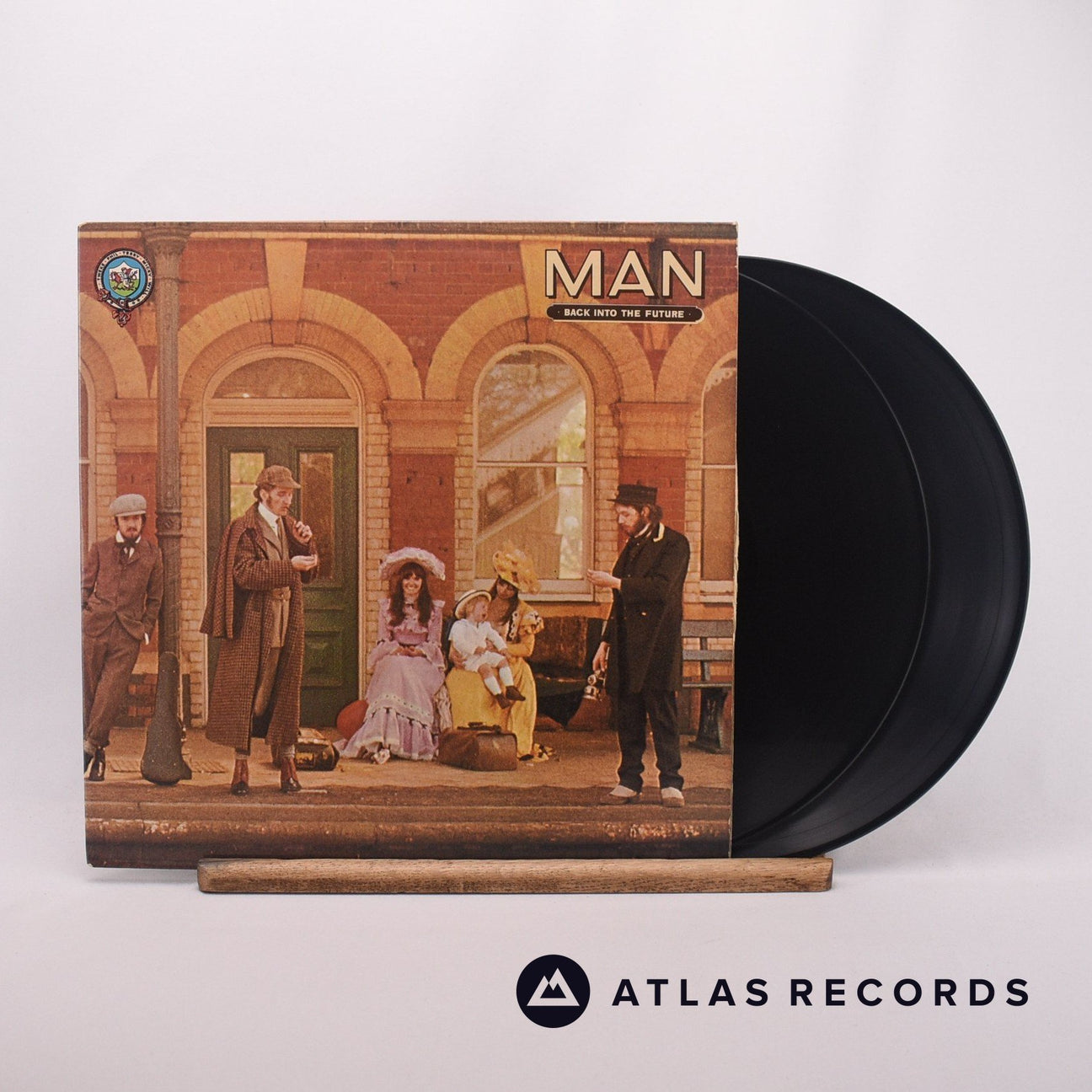 Man Back Into The Future 2 x LP Vinyl Record - Front Cover & Record