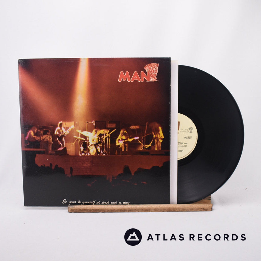 Man Be Good To Yourself At Least Once A Day LP Vinyl Record - Front Cover & Record