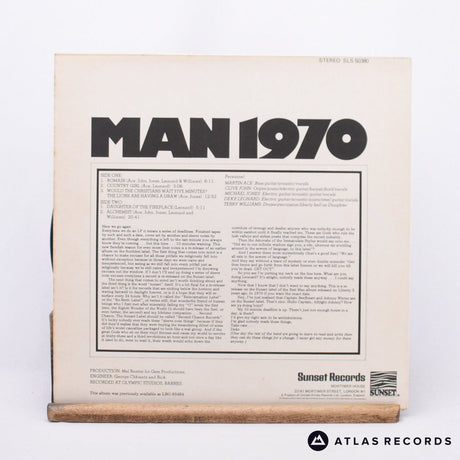Man - Man 1970 - Reissue LP Vinyl Record - EX/EX