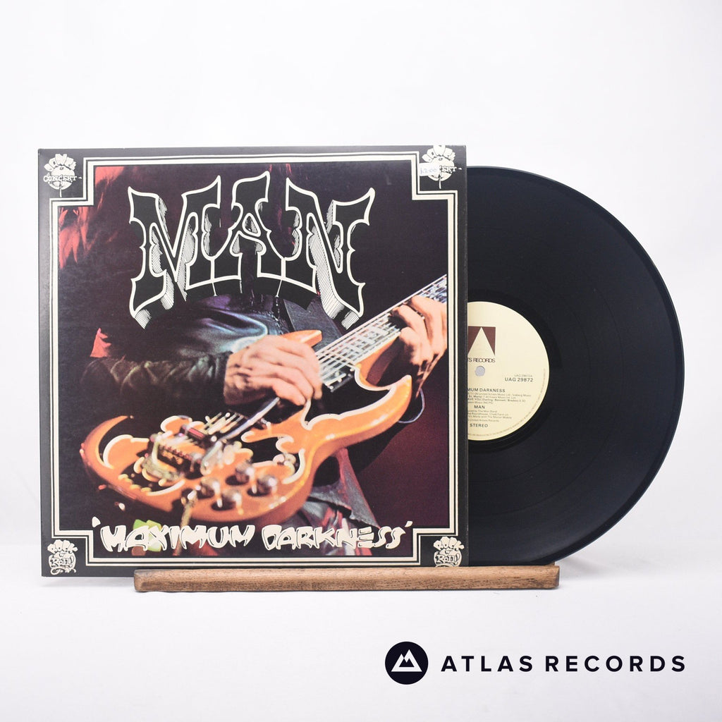 Man Maximum Darkness LP Vinyl Record - Front Cover & Record