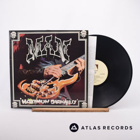 Man Maximum Darkness LP Vinyl Record - Front Cover & Record