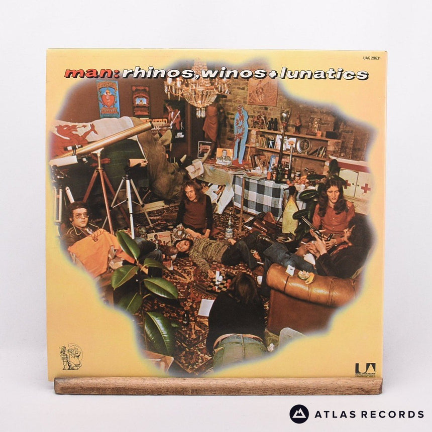 Man - Rhinos, Winos And Lunatics - Gatefold LP Vinyl Record - EX/EX