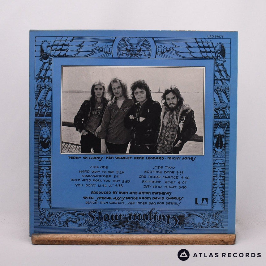 Man - Slow Motion - A-2U B-2U LP Vinyl Record - EX/EX