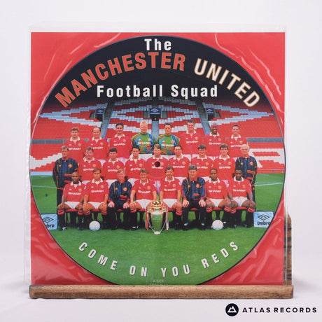 Manchester United Football Team Come On You Reds 12" Vinyl Record - Front Cover & Record