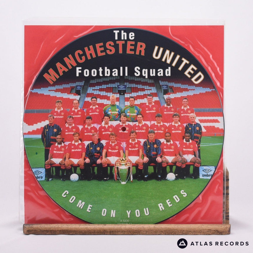 Manchester United Football Team Come On You Reds 12" Vinyl Record - Front Cover & Record